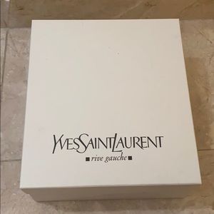 YSL Tribute Platform Suede Booties